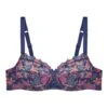 Soutien-gorge Emboîtant Avec Armatures Marine Imprimé Luccia Swing