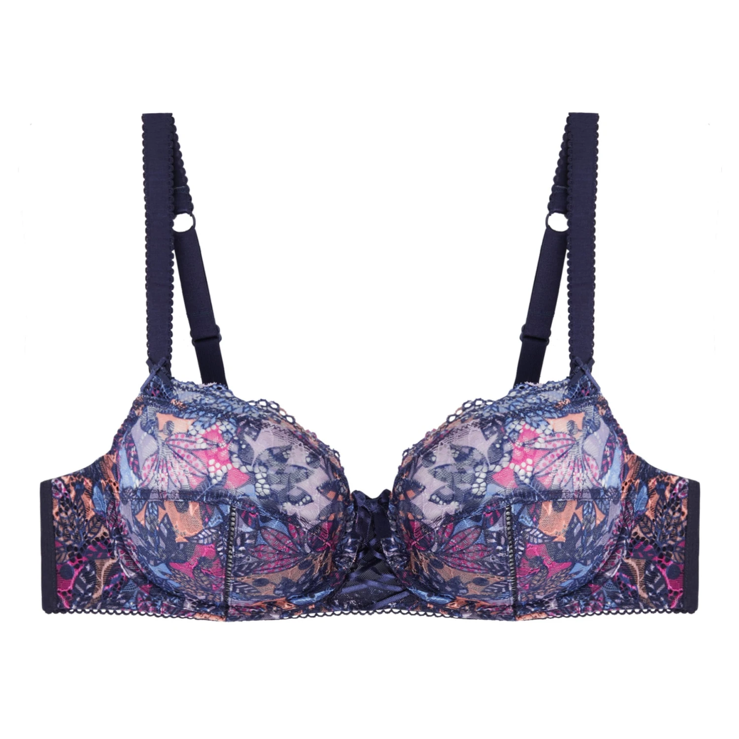 Soutien-gorge Emboîtant Avec Armatures Bleu Aquarelle LUCCIA SWING