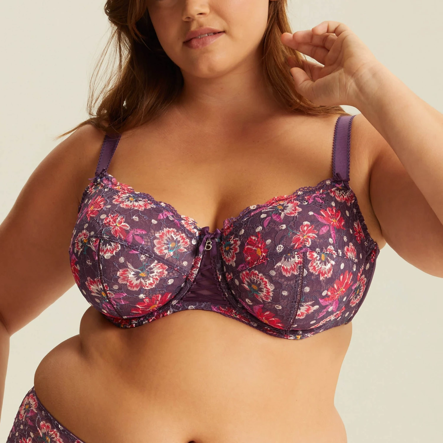 Soutien-gorge Emboîtant Avec Armatures Mûre LUCCIA SWING – Image 3