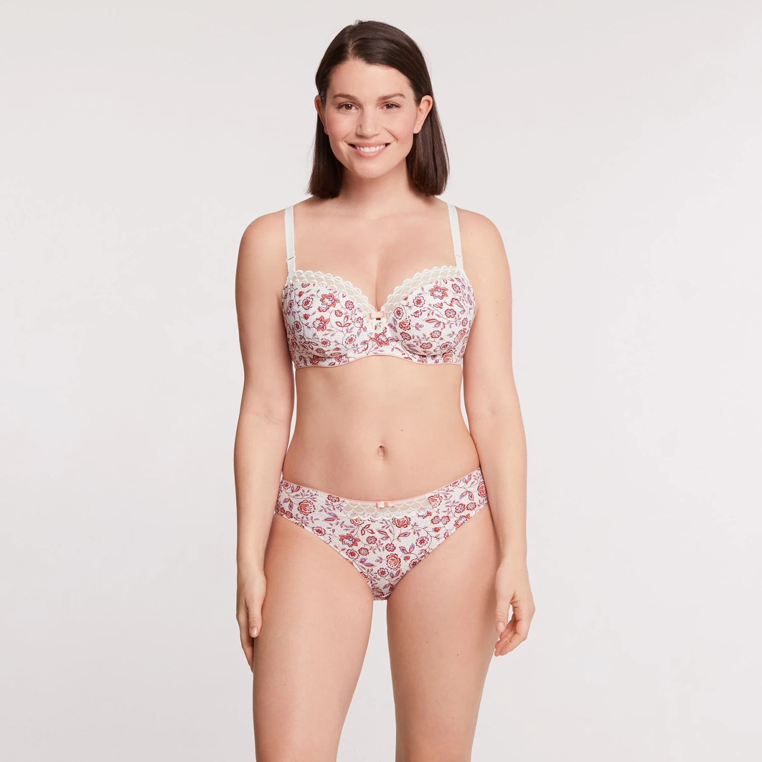 Soutien-gorge Emboîtant Avec Armatures Ivoire Imprimé Sydney – Image 4