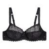 Soutien-gorge Emboîtant Avec Armatures Noir Sublime AMELIA