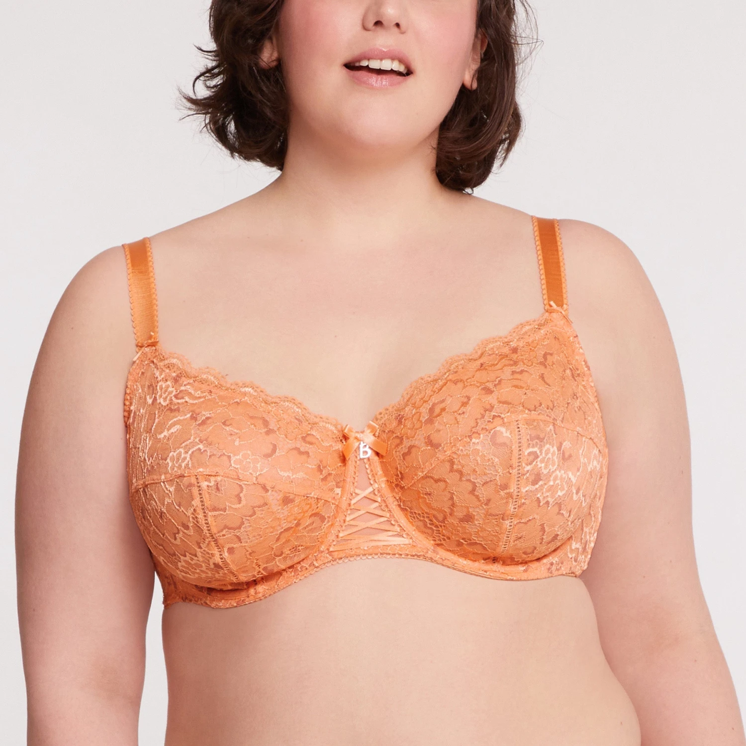 Soutien-gorge Emboîtant Avec Armatures Pamplemousse Luccia Harmony – Image 3