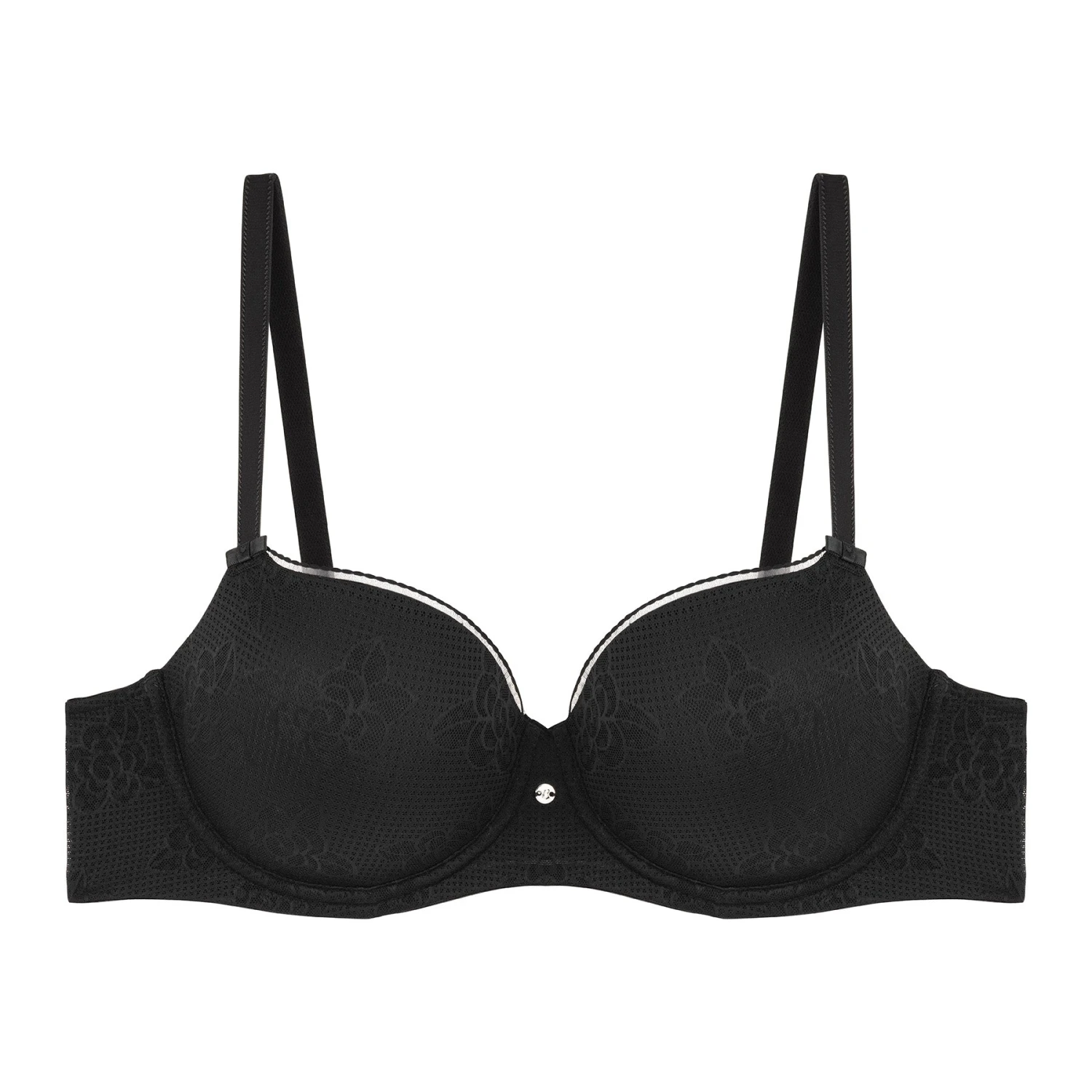 Soutien-gorge Emboîtant Avec Armatures Noir Mandalay – Image 2