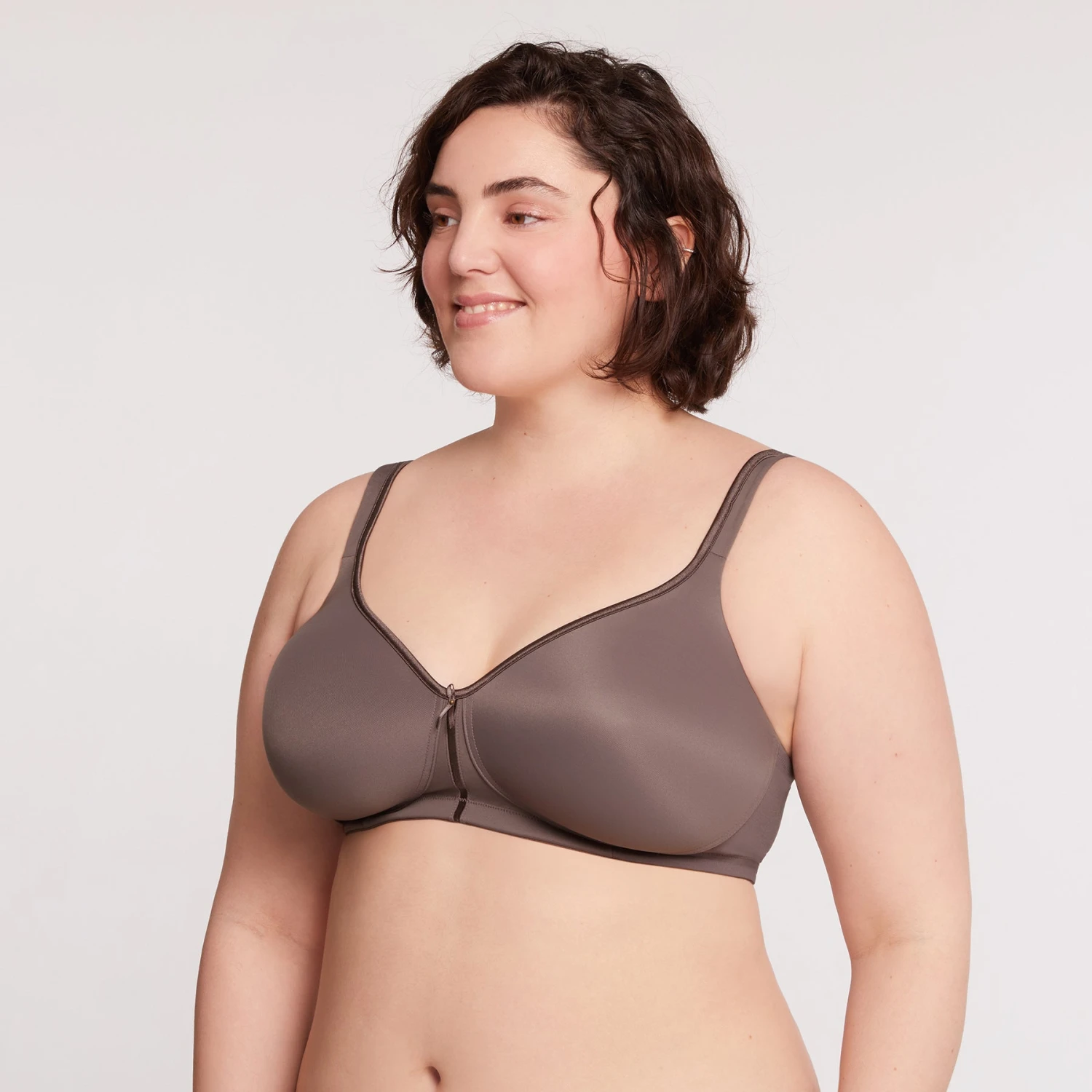 Soutien-gorge Sans Armatures Taupe Moulded Convertible – Image 5