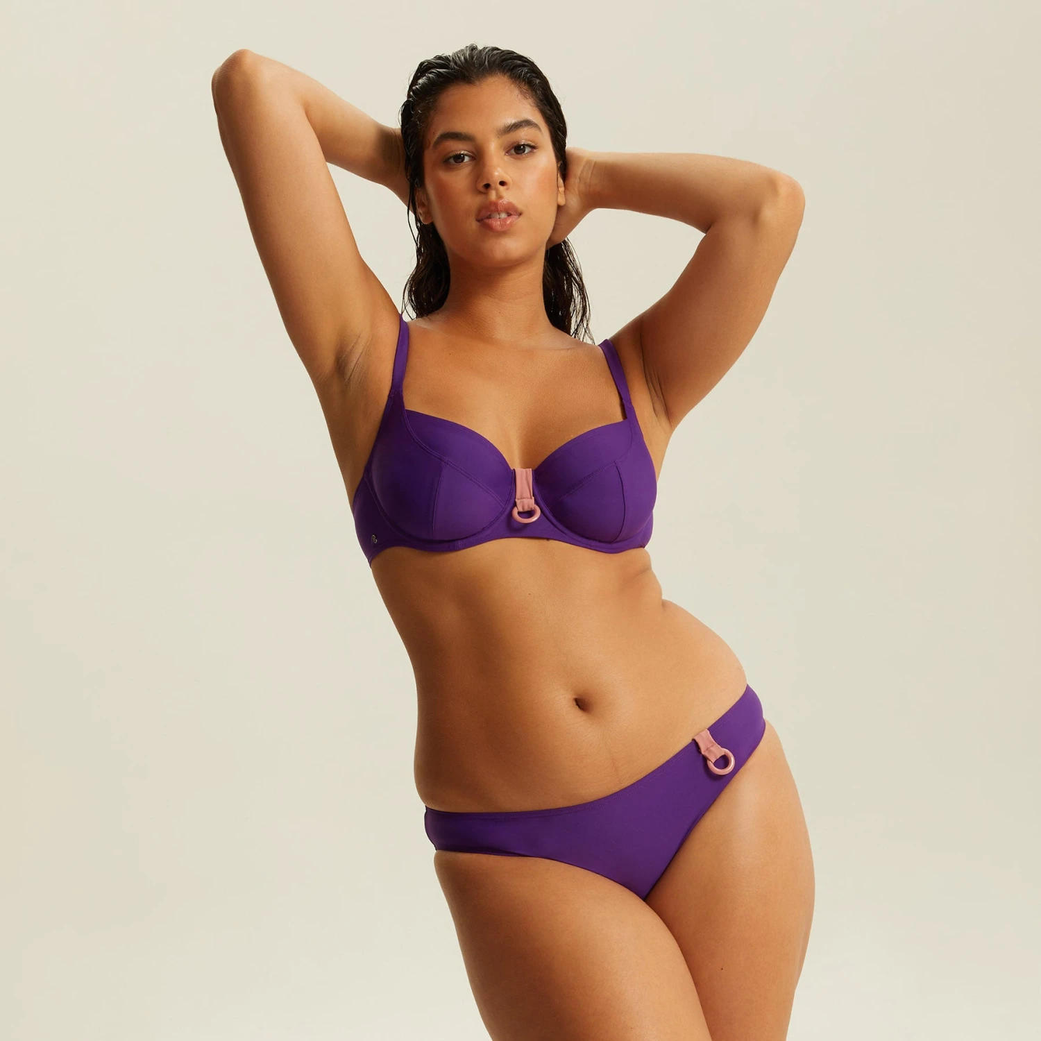 Culotte De Bain Violet MADDELANA – Image 4