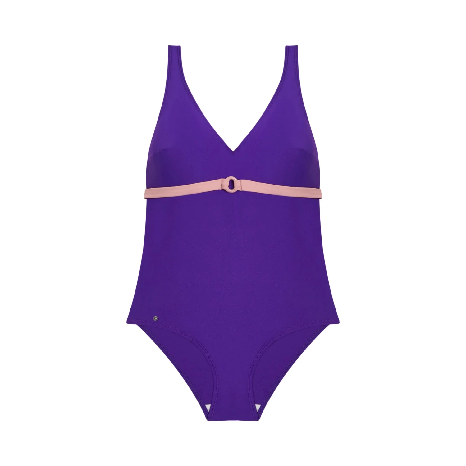 Maillot Une Pièce Sans Armatures Violet MADDELANA