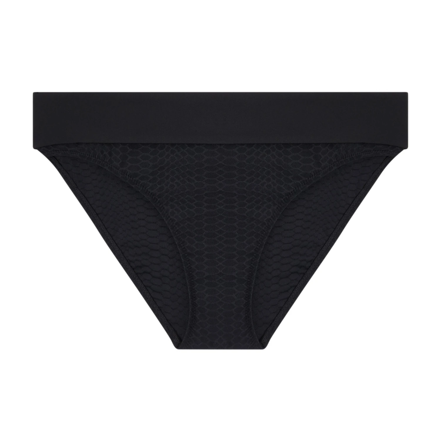 Culotte Haute De Bain Noir VENTOTENE